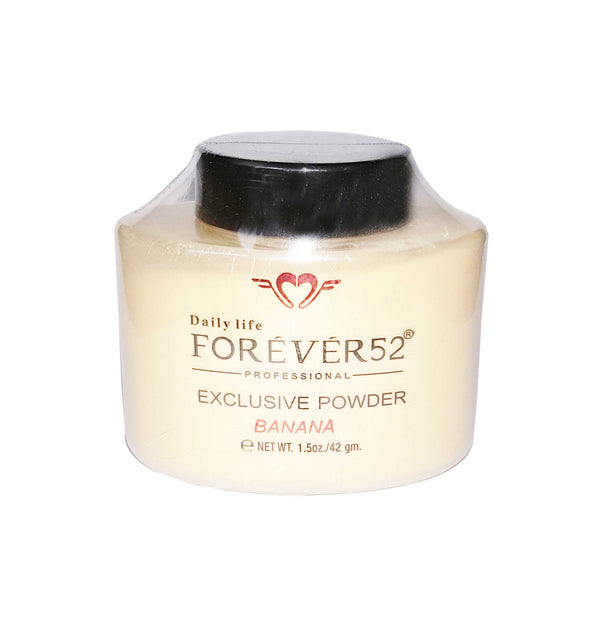 بودرة بانانا اكسكلوسف فوريفر 52 exclusive banana powder forever52 back