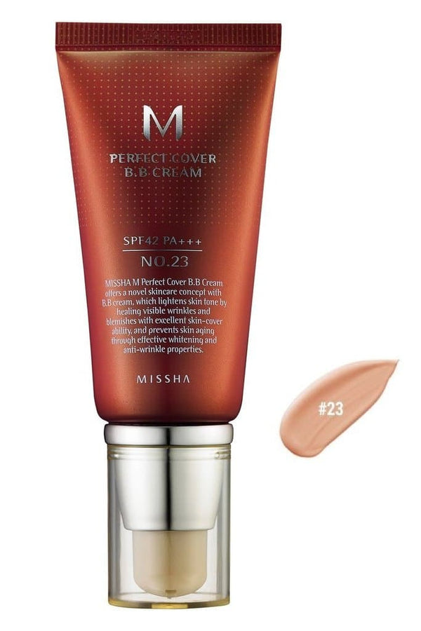 MISSHA_M_Perfect_Cover_BB_Cream_23_tajamaly-كريم-اساس-ميشا-الكوري-بيج-لايت-طبيعي-ناتشورال-اصلي-٢٣-موقع-تجملي